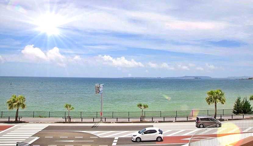 沖縄の天気には要注意！突然のスコール（大雨）
