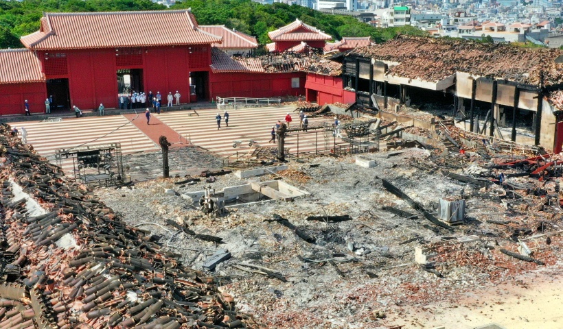 沖縄の世界遺産 首里城火災から3年2022年10月31日