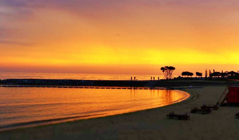 沖縄の夕日（サンセット）を眺めるならサンセットビーチがおすすめスポット