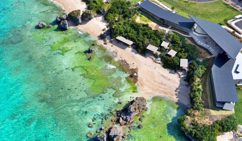 沖繩推薦的海邊咖啡廳 星野度假村番塔咖啡廳