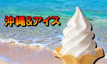 沖縄で食べるアイスクリーム