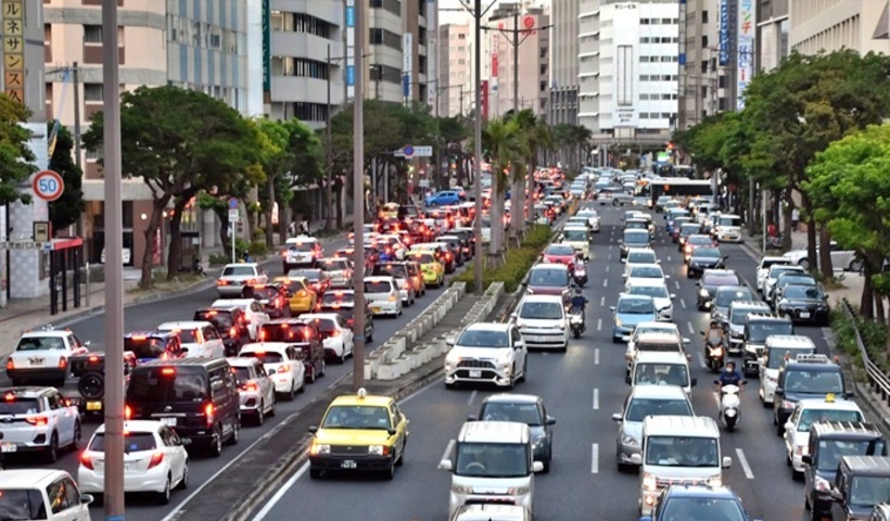 沖縄の交通状況