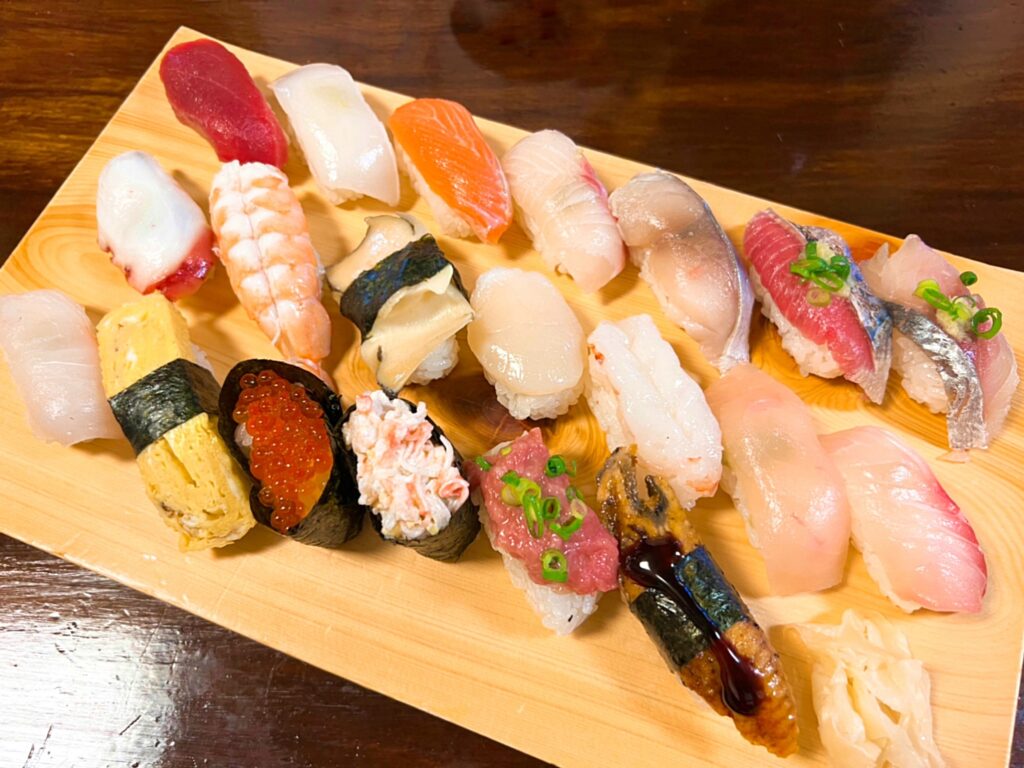 魚屋直営すし食堂 魚まる20貫寿司が衝撃の値段すぎた！